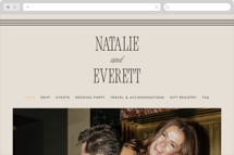 Linea Wedding Website