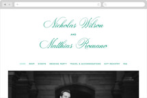 Keepsake Wedding Website