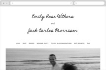 Lover's Lantern Wedding Website