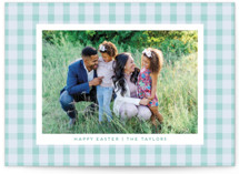 Easter Plaid card Easter Cards