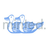 Wooden Goose Design Element