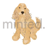 Cocker Spaniel Design Element