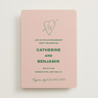 Crazy Little Thing Called Love Engagement Party Invitations