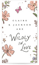 Wildly in Love Engagement Party Favor Tags