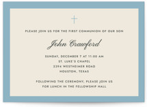 Chapel First Holy Communion Invitations