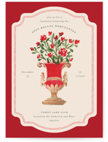 Regency Vase Foil-Pressed Debutante Party Invitations