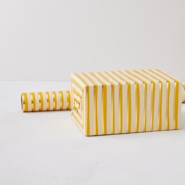 Ribbon Stripe Wrapping Paper by Pippa Shaw | Minted