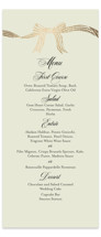 All Tied Up Foil-Pressed Long Menus