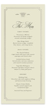 Honeybee Foil-Pressed Long Menus