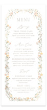 Victorian Trellis Foil-Pressed Long Menus