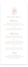 fleur-de-sel Foil-Pressed Long Menus