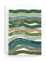 Masculine Birthday Greeting Cards