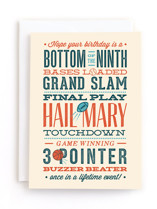 Masculine Birthday Greeting Cards
