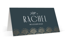Vitrola Foil-Pressed Party Place Cards