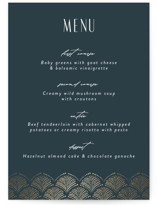 Vitrola Foil-Pressed Party Menus