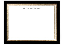 Gold Notes Foil-Pressed Stationery