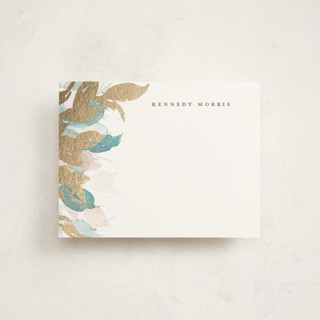 Swaying Foil-Pressed Stationery