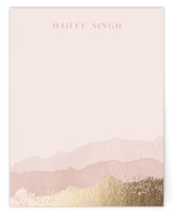 Painted Desert Foil-Pressed Stationery