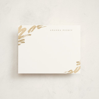 Scribbled Foil-Pressed Stationery