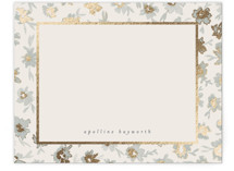 Bleuets Foil-Pressed Stationery