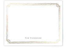 Bookworm Foil-Pressed Stationery