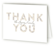 Geo Cross First Holy Communion Thank You Cards