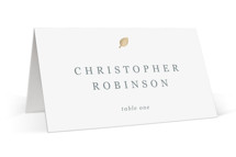 Noted Foil-Pressed Place Cards - Vegetarian