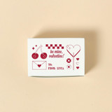 Be Mine, Valentine Cake Box, Set of 50 Favor Boxes