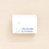 Dandelion Names Cake Box, Set of 50 Favor Boxes