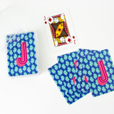 Maya Monogrammed Playing Cards Games