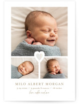 our little sweetheart Gloss-Press® Birth Announcements