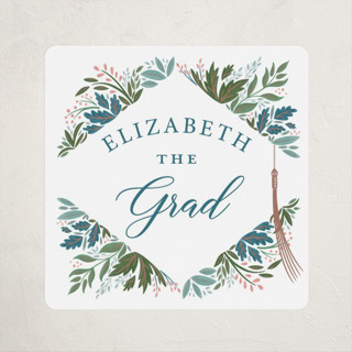 Flourish Graduation Stickers