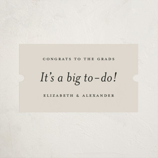 Big to-do Graduation Stickers