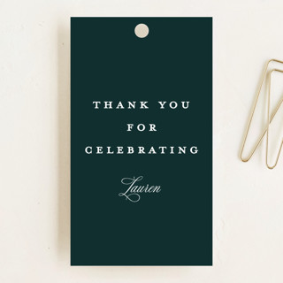 Multi Classic Graduation Favor Tags