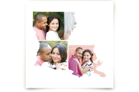 Louisiana Love Location Art Prints