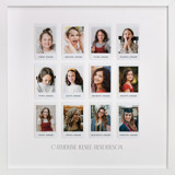 Twelve Photo: Square Framed Photo Framed Photos