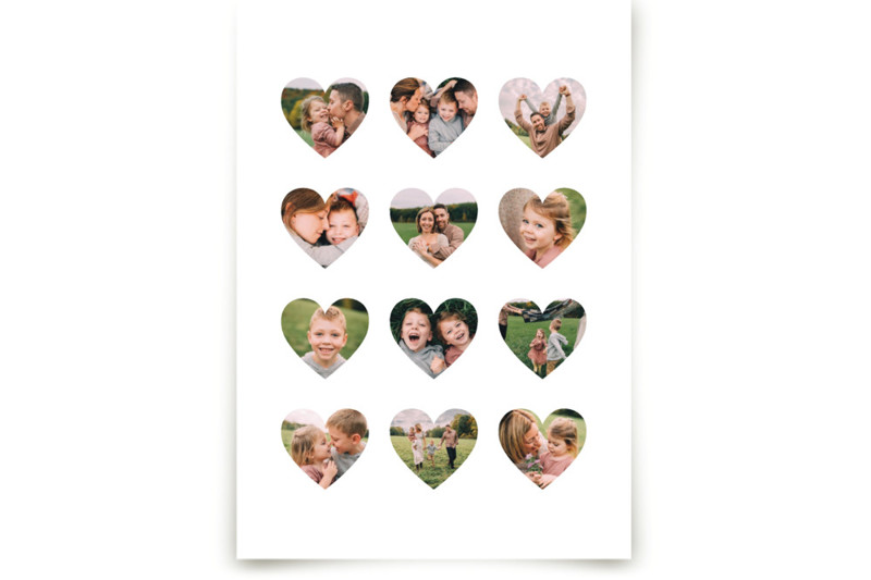 Heart Gallery Portrait Custom Photo Art by Minted Minted