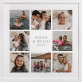 Eight Photo: Square Framed Photo Framed Photos