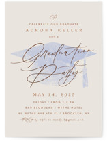 Epic Grad Party Foil-Pressed Graduation Party Invitations