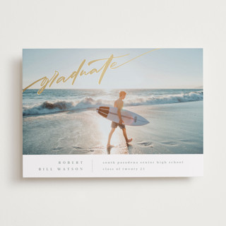 awesome future Foil-Pressed Graduation Announcements