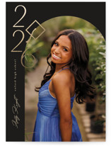 Shiny year Foil-Pressed Graduation Announcements