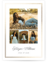 Hampton House Foil-Pressed Graduation Announcements