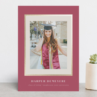 settembrini Foil-Pressed Graduation Announcements