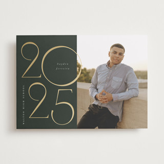 Big 2025 Foil-Pressed Graduation Announcements