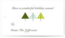 Trees and More Trees Gift Tags