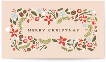 Blushing Christmas Gift Tags