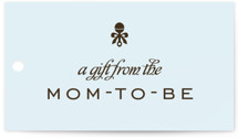 Petite Rattle Gift Tags