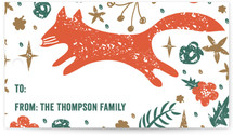 Fox De Noel Gift Tags