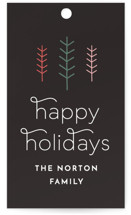 Petite Trees Gift Tags