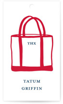 Boat Tote Gift Tags